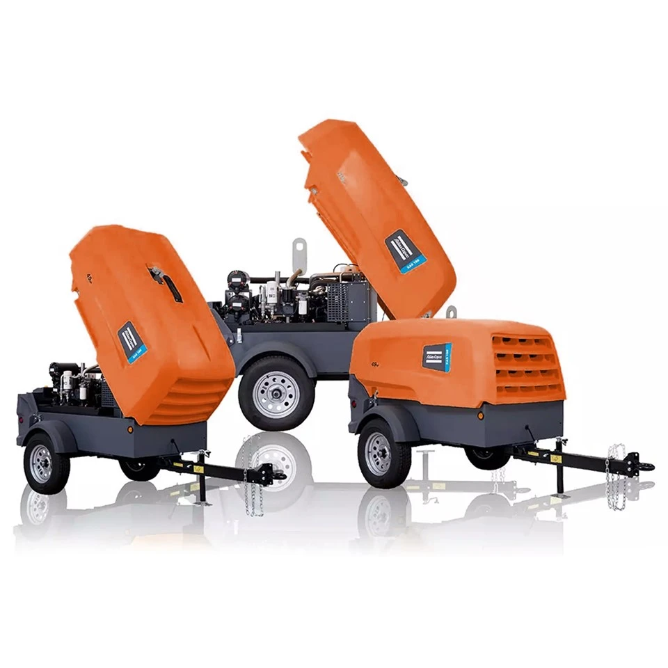 Atlas Copco Mobile Small Towable Compressors Air Compressor For Sale