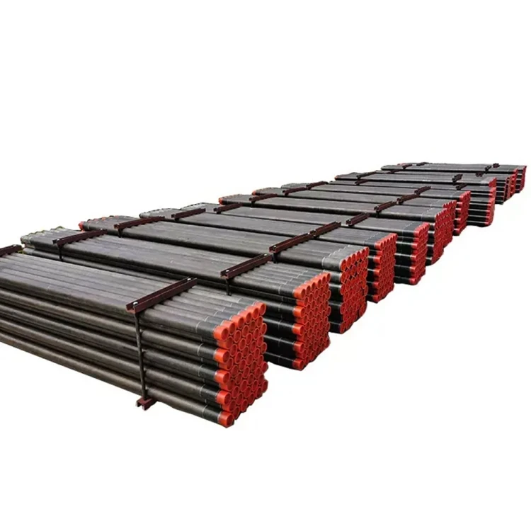 Varilla de perforación de roca DTH para soldadura por fricción